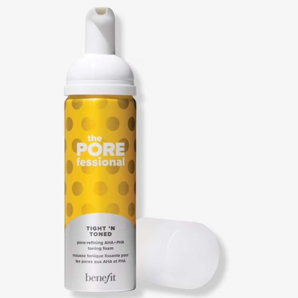 Benefit Cosmetics Tight ‘n Toned Pore Refining AHA + PHA Toning Foam